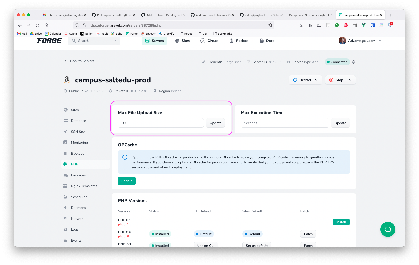 Max File Upload Size